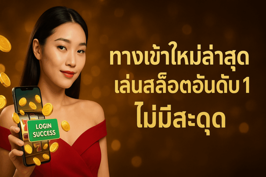 ทางเข้าใหม่ล่าสุด เล่นสล็อตอันดับ 1 ไม่มีสะดุด